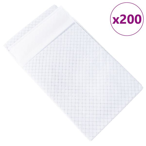 vidaXL Coussin d'entraînement pour animaux Uni 200 pcs 120 x 80 cm