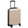 vidaXL Valise rigide Dor&eacute; ABS