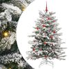 vidaXL Sapin de No&euml;l Artificiel &agrave; Branches Articul&eacute;es Blanc 150 cm