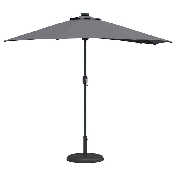 vidaXL Parasol de jardin Anthracite 294 x 150 x 223 cm
