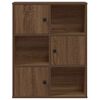 vidaXL Biblioth&egrave;que ch&ecirc;ne marron 60x24x76,5 cm bois d'ing&eacute;nierie