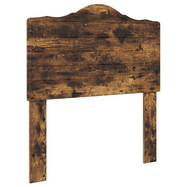 vidaXL T&ecirc;te de lit Ch&ecirc;ne fum&eacute; 75 cm Bois d'ing&eacute;nierie