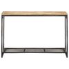 vidaXL Table console 110x35x75 cm Bois de manguier massif