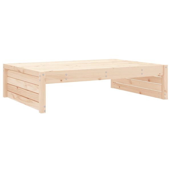 vidaXL Salon de jardin 2 pcs bois de pin massif
