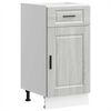 vidaXL Armoire de cuisine Porto sonoma gris bois d'ing&eacute;nierie