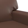 vidaXL Fauteuil Marron 60 cm Similicuir