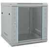 vidaXL Armoire r&eacute;seau avec stockage Gris 53 x 60 x 60 cm Acier