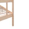 vidaXL Cadre de lit sans matelas bois de pin massif
