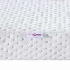 vidaXL Surmatelas Blanc 70 x 200 cm Tissu Jacquard