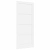 vidaXL Porte int&eacute;rieure Blanc 86 x 198,5 cm Contreplaqu&eacute;