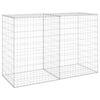 vidaXL Mur en gabion avec couvercles Acier galvanis&eacute; 150x60x100 cm