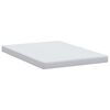 vidaXL Matelas Blanc 160 x 200 cm Tissu jacquard