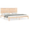 vidaXL Cadre de lit sans matelas 200x200 cm bois massif de pin