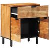vidaXL Cabinet de chevet Marron 50 x 33 x 60 cm Bois d'acacia massif