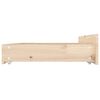 vidaXL Tiroirs de lit 4 pcs Bois de pin massif