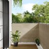 vidaXL Écran de balcon beige 120x700 cm 100% polyester oxford