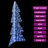 vidaXL Sapin de No&euml;l avec 160 LED Blanc Froid 150 cm Acrylique
