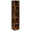 vidaXL Armoire d'angle Ch&ecirc;ne fum&eacute; 33x33x164,5 cm Bois d'ing&eacute;nierie