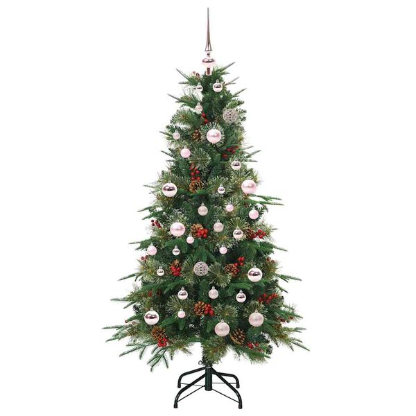 vidaXL Sapin de No&euml;l Artificiel &agrave; Branches Articul&eacute;es Vert 150 cm