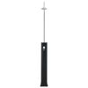 vidaXL Douche solaire Noir 214 cm 20 L