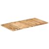 vidaXL Dessus de table bois de manguier solide 25-27 mm 120x60 cm