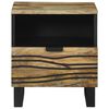 vidaXL Cabinet de chevet Marron 40 x 33 x 46 cm Bois d'acacia massif