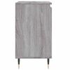 vidaXL Armoire de bain sonoma gris 58x33x60 cm bois d'ingénierie