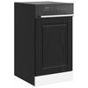 vidaXL Armoire de cuisine Ch&ecirc;ne noir 45 x 1,5 x 67 cm