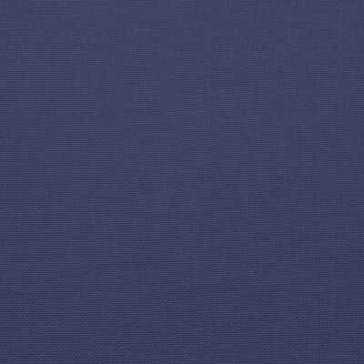 vidaXL Coussins de palette lot de 2 bleu marine tissu