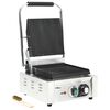 vidaXL Grill pour panini rainur&eacute; Acier inoxydable 1800 W 31x30,5x20 cm
