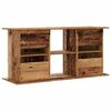 vidaXL Support pour aquarium vieux bois 121x41x58 cm bois d'ing&eacute;nierie