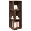 vidaXL Armoire d'angle Chêne marron 33x33x100 cm Bois d'ingénierie