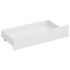 vidaXL Cadre de lit sans matelas blanc bois de pin massif 160x200 cm