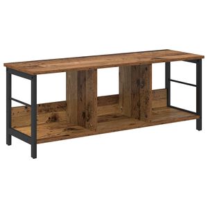 vidaXL &Eacute;tag&egrave;re 3 niveaux 102 x 32 x 40,5 cm Bois d'ing&eacute;nierie