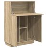 vidaXL Bureau Ch&ecirc;ne Sonoma 71.5 x 31.5 x 106.5 cm Bois d'ing&eacute;nierie
