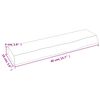 vidaXL &Eacute;tag&egrave;re murale 40x10x4 cm bois de ch&ecirc;ne massif non trait&eacute;