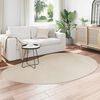 vidaXL Tapis de surface HUARTE Beige 160 x 230 cm Polyester