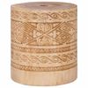 vidaXL Pied de parasol Naturel &Oslash;34 x 40 cm Bois Massif