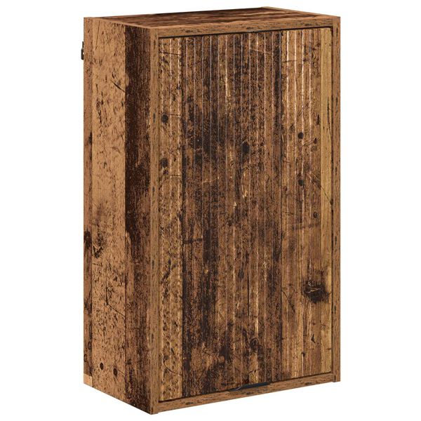 vidaXL Cabinet de salle de bain Bois Ancien 39 x 23,5 x 65 cm