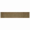 vidaXL Tapis Naturel et Noir 80 x 400 cm Jute
