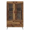 vidaXL Haut Armoire avec tiroir Bois Ancien 69,5 x 31 x 115 cm