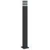 vidaXL Lampadaire d'ext&eacute;rieur noir 110 cm aluminium