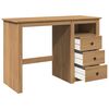 vidaXL Bureau PANAMA 112x45x75 cm bois massif de pin