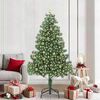 vidaXL Sapin de No&euml;l avec 300 LED avec support Vert 210 cm PVC