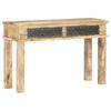 vidaXL Table console avec tiroirs 120x35x75 cm Bois de manguier solide