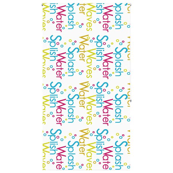 vidaXL Store enrouleur de douche 130x240 cm largeur du tissu 126 cm