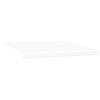 vidaXL Auvent r&eacute;tractable Blanc 450 &times; 300 cm Tissu et Aluminium
