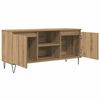 vidaXL Meuble TV Ch&ecirc;ne artisanal 104 x 35 x 50 cm Bois d'ing&eacute;nierie