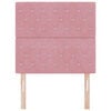 vidaXL T&ecirc;te de lit Rose 90 cm Velours