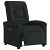 vidaXL Fauteuil inclinable &eacute;lectrique Noir Tissu